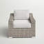 Chaise de patio entièrement assemblée avec coussins-691714471-691714467