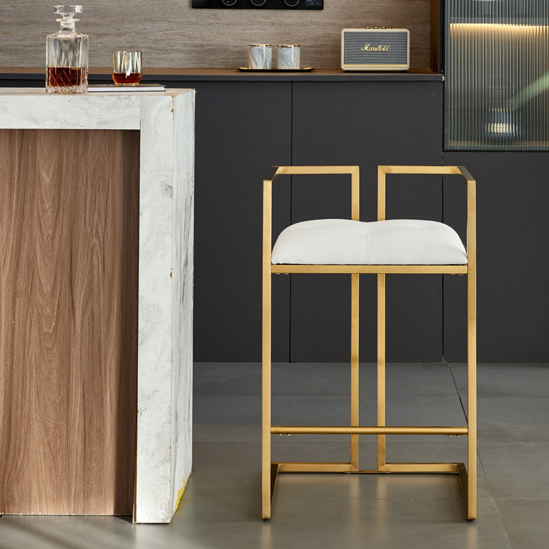 Tabouret de comptoir 27 po Dianna Gold