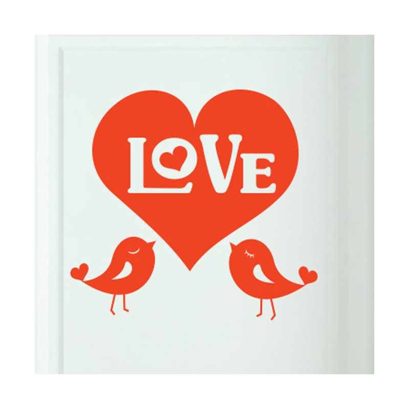 Wall Decal, Orange