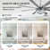 72" Modern Large Ceiling Fan w LED Light, 8 Wood Blades and Quiet DC Reversiable Motor w 6 Speeds, Remote Control
