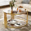 Table basse en verre