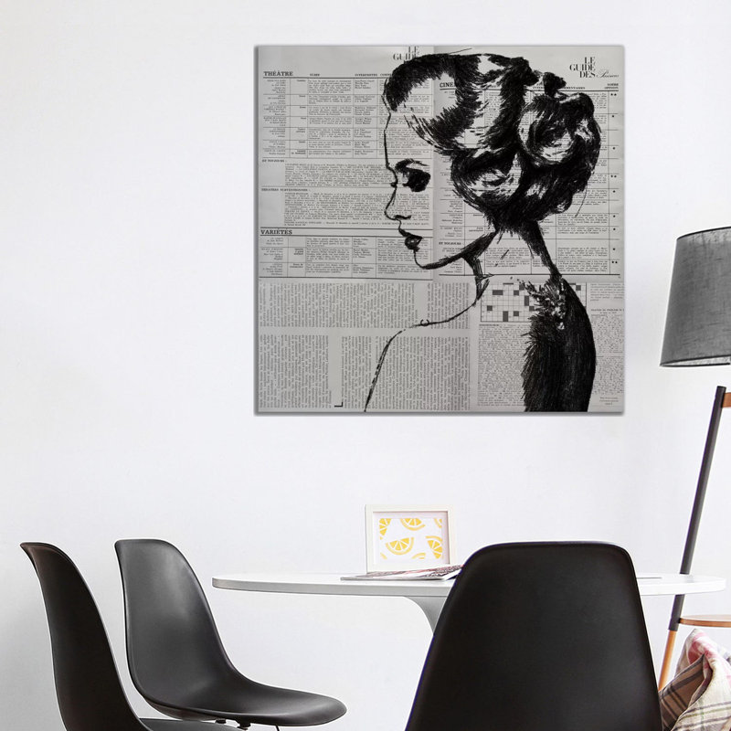 Alone 1 Piece Wrapped Canvas Wall Art, 93.98 cm H x 93.98 cm W