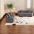 Elegant Chenille Curved Sectionals, Modern Modular Sofa For Home