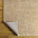 Cristiona Solid Colour Machine Woven Polyester Area Rug in Beige