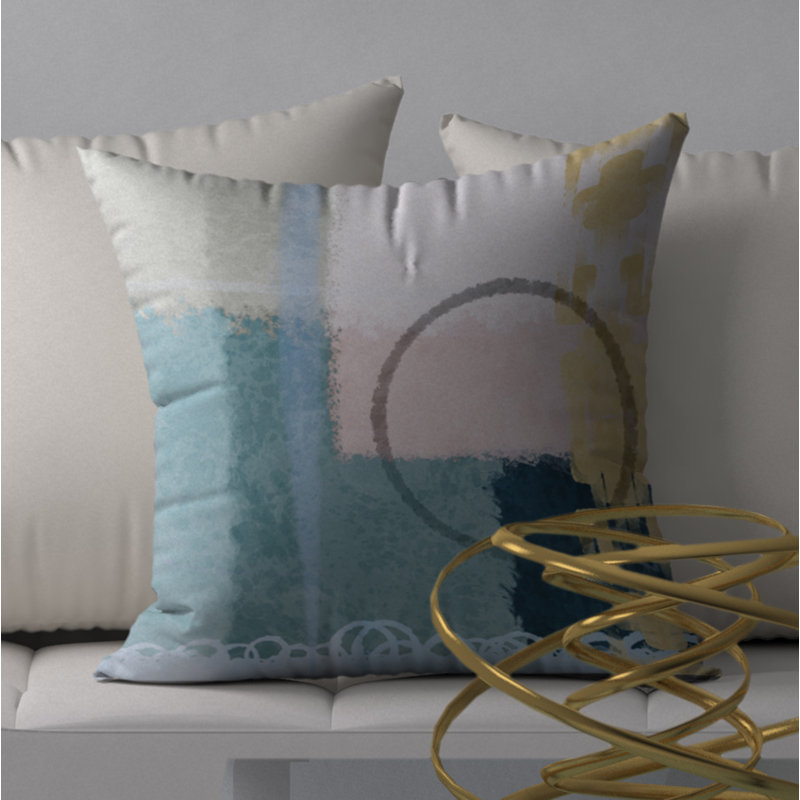 Housse de coussin carrée décorative exclusive ultra, 18" x 18"