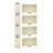 4 Tier Plastic Storage Bins With Lids 230QT, Stackable Storage Containers With Wheels, Folding Storage Boxes, Collapsible Storage Bins, Closet Organizers And Storage For Living Room,Office,Dorm