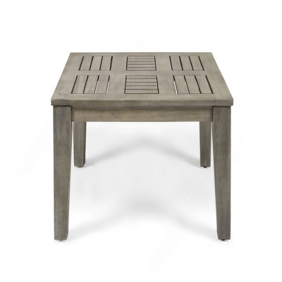 Hampton Outdoor Acacia Wood Side Table