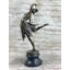 Figurine chef de sculpture en bronze fabriquée à la main par Zach