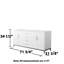 Base de meuble-lavabo double 71,75 po seulement-97550131