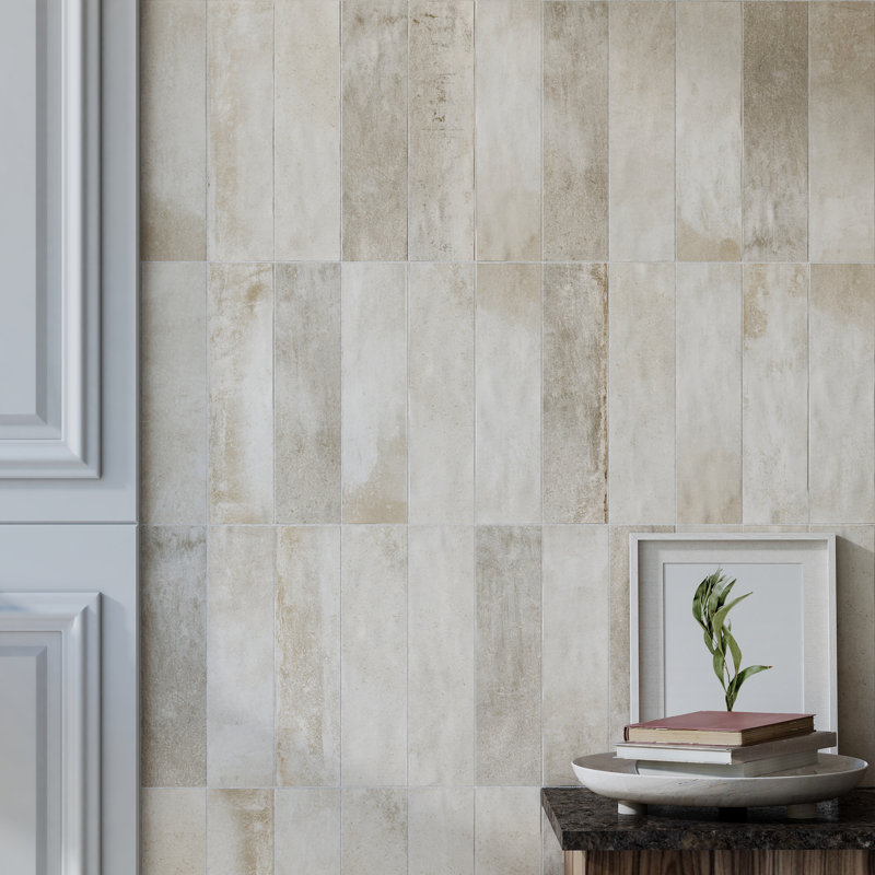 Arcadian 3in.x12in. Ceramic Subway Tile, Desert Sands Matte