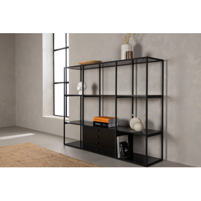 Lakita 120cm H x 150cm W Etagere Bookcase