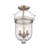 Husman Glass Semi Flush Mount-16518442-16518437