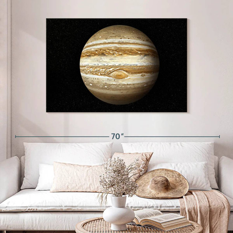 Oberle Jupiter Planet, 8" H x 12" W