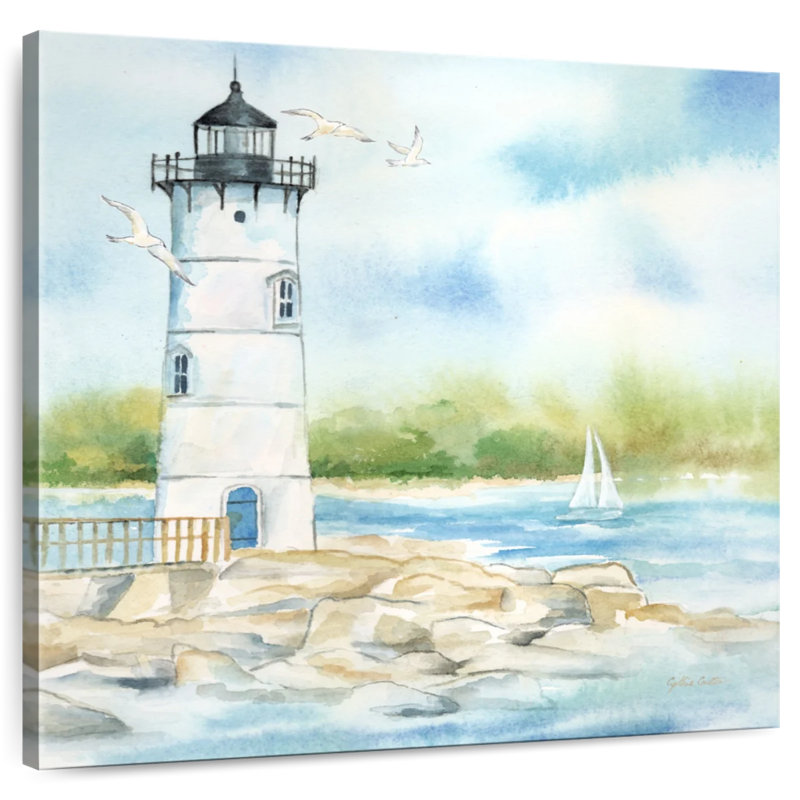 Aletra East Coast Lighthouse I, 36" H x 36" W