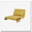 Fauteuil d'appoint rembourré convertible-1196472596