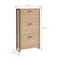 18 Pair Shoe Storage Cabinet