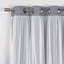 Paire de rideaux obscurcissant avec œillets Fortuna Brockham-88600012-88611968