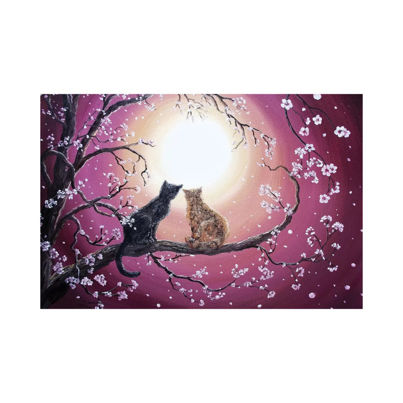 A Shared Moment by Laura Iverson - Painting on Canvas, 66.04 cm H x 45.72 cm W x 1.91 cm D, Wrapped Canvas