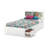 Reevo 3 Drawer Mate's & Captain's Bed with Bookcase by Southshore-22061537
