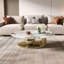 Table basse ovale de comptoir Delvan