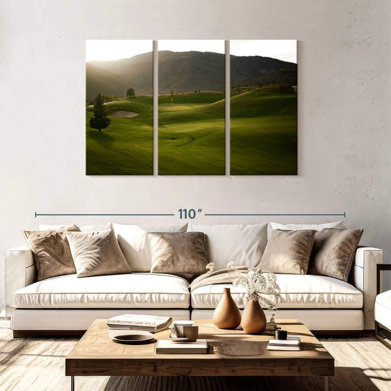 Parcours de golf Sirci, H 48 po x l 74 po
