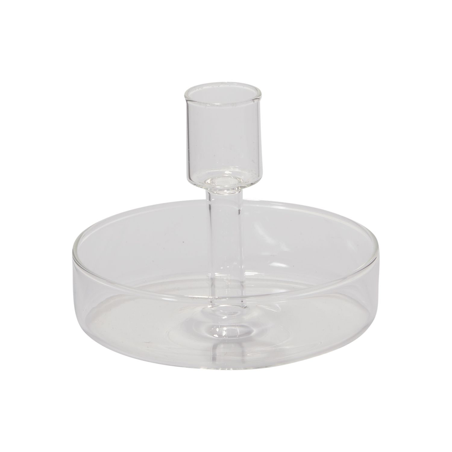 Ianthe Candlestick Holder, 3.5" H x 4.25" W x 4.25" D