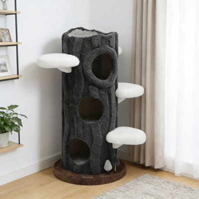 Simple Design Black Cat Climbing Frame