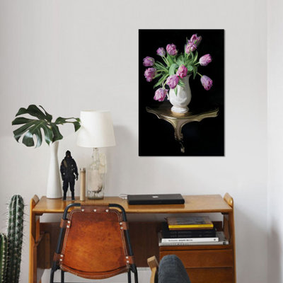 Cascading Tulips by 5by5collective - Graphic Art