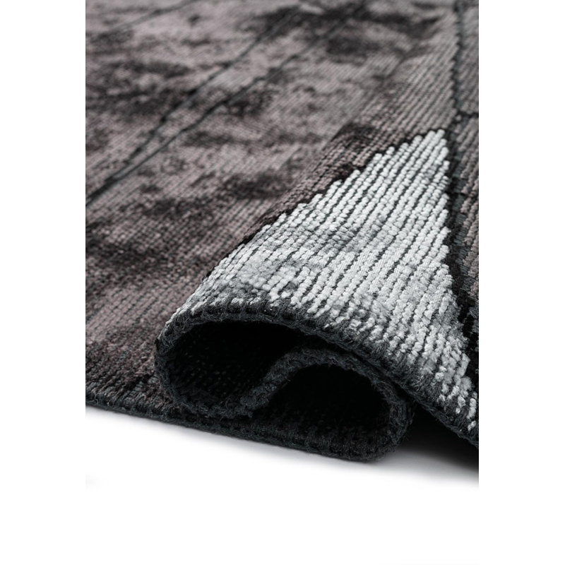Ribana Abstract Hand Loom Indoor / Outdoor Area Rug, Rectangle 240 x 340cm