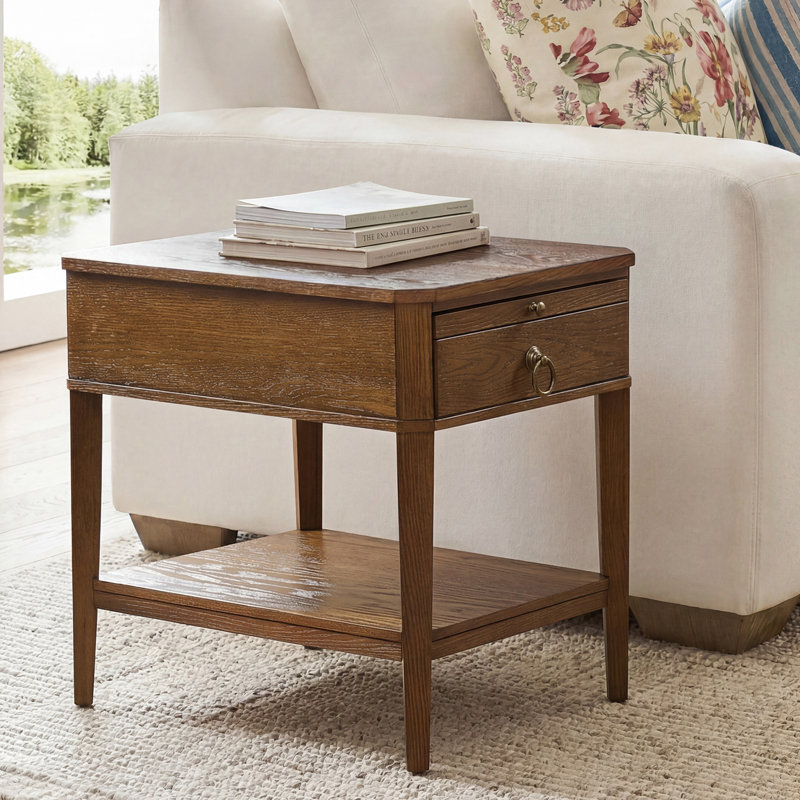 Table de bout Country Saphoria, Noyer