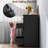 29.5" W Modern 4 Drawer Dresser, Drawer Chest, Wooden Storage Dresser for Closet and Living Room, Black-1690395911