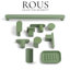ROUS Hardware Mid-Century Modern Honey Comb Knob-770996621