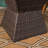 16 Outdoor Wicker End Table