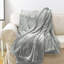 Aspire Homeware Ultra-Soft Hotel Quality Reversible Plain Weave Fleece Throw Blanket-121706671-121706668