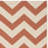 Arneshia Chevron Beige/Terracotta Indoor / Outdoor Area Indoor/Outdoor Area Rug-22983624