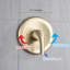 Shower Only Faucet with Rough-in Valve-88300493