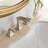 2-handle Bathroom Faucet with Drain Assembly-100140343