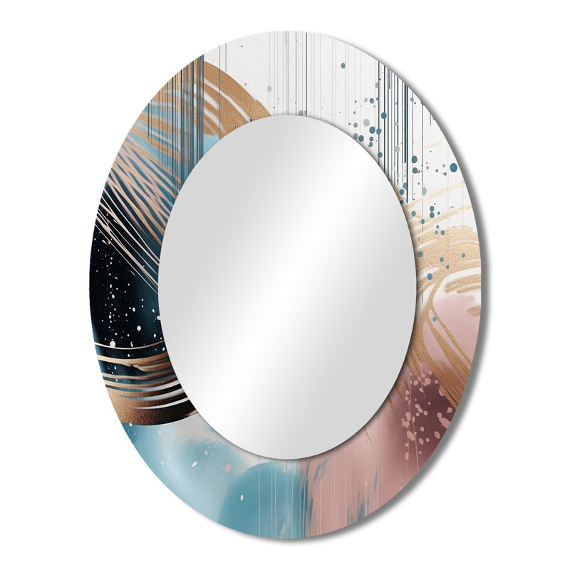 Miroir mural Whispers Of Marble I, 43 po x 33 po