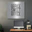 Art mural luxueux en métal «Work From Home 1» par Wild Apple, 36 po x 36 po-444563077