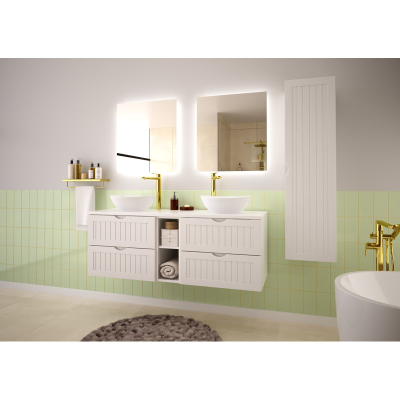Aracri Wall Mounted Required Bathroom Cabinet