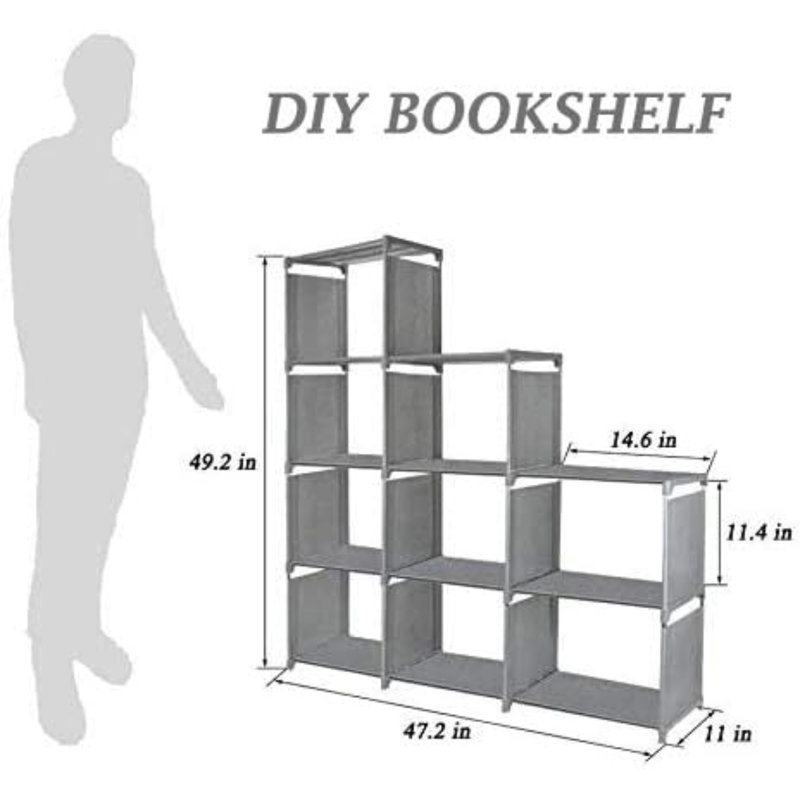 Makenzey Bookcase, Black