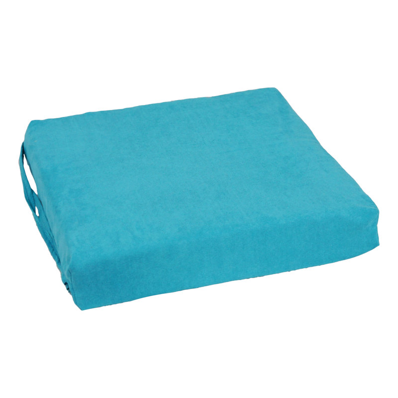 Coussin de siège d'intérieur, Bleu turquoise