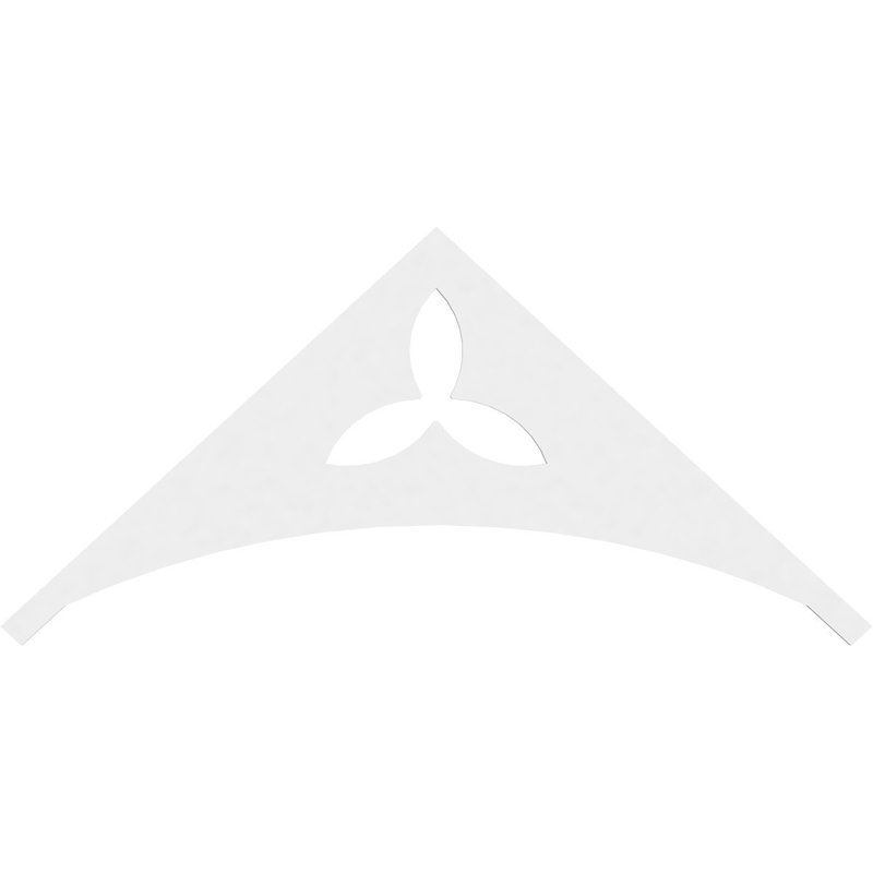 Fronton en uréthane Naple Signature, brun clair apprêté, H 27,5 po x l 60 po x P 1 po, 11/12