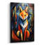 «The Cubistic Fox» par Andreas Magnusson, art mural en verre acrylique-351942458