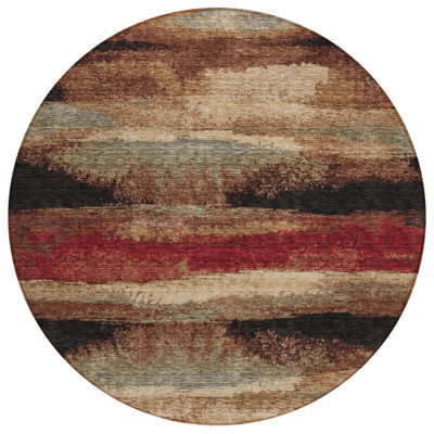 Aleighna Area Rug with Non-Slip Backing