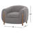 Amaryllis 38" Wide Polyester Barrel Chair-784591420