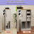 44.49" Slim AV Media Stand Game Console Stand, Media Storage Cabinet With 2 Built-In Drawers And 3 Hooks, Game Console Storage Cabinet For PS5 And Xbox-Antique White