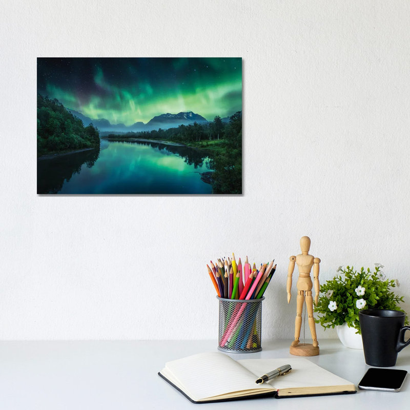 Magic Of The Night by Lauri Lohi - Wrapped Canvas Print, 20.32 cm H x 30.48 cm W