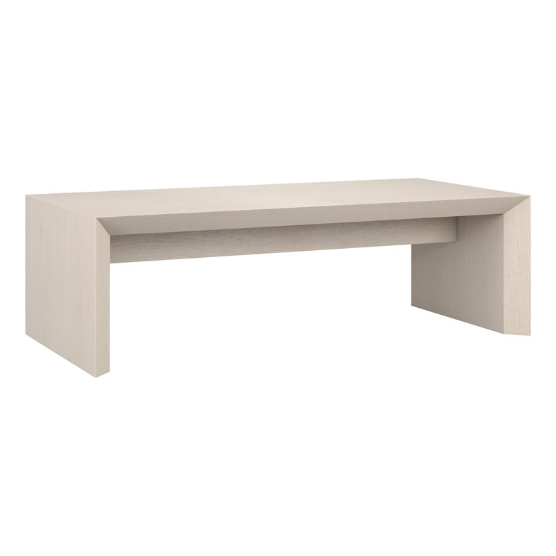 Oswin Rectangular Coffee Table, Alder White