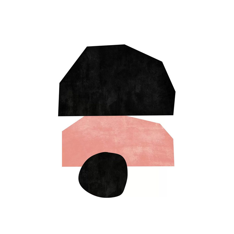 Cutout Blocks I by The Maisey Design Shop - Gallery-Wrapped Canvas Giclée on Canvas, 20.32 cm H x 30.48 cm W, Canvas